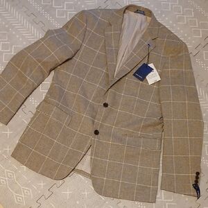Crown & Ivy Gray Sport Coat Tailored Blazer